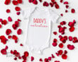 Daddy's Valentine Baby Onesie Infant Bodysuit