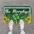 Irish Personalized St Patricks Day Doormat