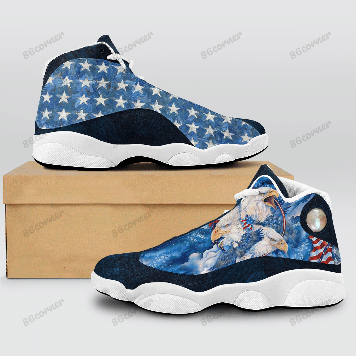 Blue Stars 13 Sneakers XIII Shoes