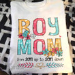 Mom of boy from son up till son down Graphic Unisex T Shirt, Sweatshirt, Hoodie Size S - 5XL