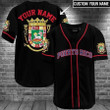Puerto Rico Amazing Custom Name Baseball Shirt