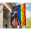LGBT Rainbown Pride Month Garden Flag, House Flag