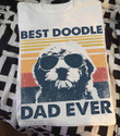 Summer Vintage Best Doodle Dad Ever Goldendoole Graphic Unisex T Shirt, Sweatshirt, Hoodie Size S - 5XL
