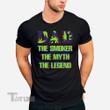 Dad The Smoker The Myth The Legend Graphic Unisex T Shirt, Sweatshirt, Hoodie Size S - 5XL