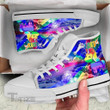 Unicorn Lgbt Colorful Pride Rainbow LGBT Unisex High Top Canvas Shoes