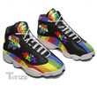 Lgbt Pride Rainbow Love Is Love 13 Sneakers XIII Shoes