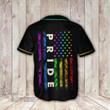 LGBT Pride Flag Baseball Shirt