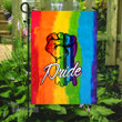 LGBT Pride Hand Garden Flag, House Flag