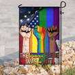 LGBTQ The First Pride Was A Riot Garden Flag, House Flag