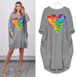 LGBT Pride Dragons Heart Rainbow Graphic Unisex T Shirt, Sweatshirt, Hoodie Size S - 5XL Graphic Unisex T Shirt, Sweatshirt, Hoodie Size S - 5XL