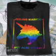 LGBT Unicorn Graphic Unisex T Shirt, Sweatshirt, Hoodie Size S - 5XL