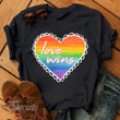 LGBT Rose Graphic Unisex T Shirt, Sweatshirt, Hoodie Size S - 5XL