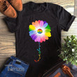 Love Is Love Sunflower Lgbt Hippie Lesbian Gay Pride Graphic Unisex T Shirt, Sweatshirt, Hoodie Size S - 5XL