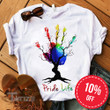 Pride Life Tree LGBT Pride Funny  Gift Graphic Unisex T Shirt, Sweatshirt, Hoodie Size S - 5XL