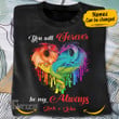 Custom You Will Forever Be My Always LGBT Pride Graphic Unisex T Shirt, Sweatshirt, Hoodie Size S - 5XL