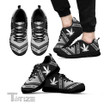 Silver Metal Weed Cannabis Sneakers Shoes