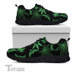 Cannabis Leaf Skull Sneakers Shoes