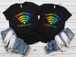 Personalized LGBTQ Power Couple Graphic Unisex T Shirt, Sweatshirt, Hoodie Size S - 5XL