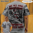 Personalized We All Have Demons Inside Skull Baseball Jersey Baseball Shirt