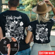 Matching Couple Shirt Personalized Skull Couple Do Us Part 3D All Over Printed Shirt, Sweatshirt, Hoodie, Bomber Jacket Size S - 5XL