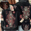 Matching Couple Shirt Couple King Queen Skull Black 3D All Over Printed Shirt, Sweatshirt, Hoodie, Bomber Jacket Size S - 5XL