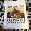 Mushroom Dad Fungi Graphic Unisex T Shirt, Sweatshirt, Hoodie Size S - 5XL