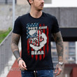 Weed bear American Flag independence 4th july Graphic Unisex T Shirt, Sweatshirt, Hoodie Size S - 5XL