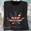 Weed americanna 4th july Graphic Unisex T Shirt, Sweatshirt, Hoodie Size S - 5XL