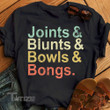 Retro Joints Blunts Bowls Bongs Graphic Unisex T Shirt, Sweatshirt, Hoodie Size S - 5XL