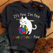 LGBT D and D c everything's fine Graphic Unisex T Shirt, Sweatshirt, Hoodie Size S - 5XL