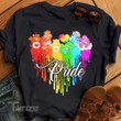 LGBT bear pride rainbow water color Graphic Unisex T Shirt, Sweatshirt, Hoodie Size S - 5XL
