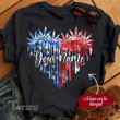 Weed leaf independence day 4th july custom name Graphic Unisex T Shirt, Sweatshirt, Hoodie Size S - 5XL