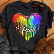 LGBT dragon pride rainbow water color Graphic Unisex T Shirt, Sweatshirt, Hoodie Size S - 5XL