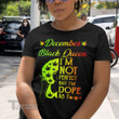 Weed Black Queen Dope December Graphic Unisex T Shirt, Sweatshirt, Hoodie Size S - 5XL