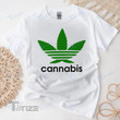 3 Leafs Cannabis T Shirt, Sweatshirt, Hoodie Size S 5Xl