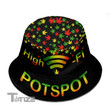 High Fi Potspot Rasta Bucket Hat