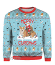 Funny Dog Merry Corgmas Ugly sweater