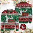 Christmas dirtbike oh what fun it is to ride Ugly sweater