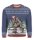 Party With Sasquatch Camping Ugly sweater