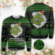Weed i am dreaming of a green christmas Ugly sweater