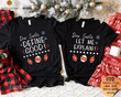 Couple Christmas Shirt Dear Santa Define Good! Let Me Explain Graphic Unisex T Shirt, Sweatshirt, Hoodie Size S - 5XL