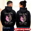 Couple Shirts - You & Me We Got This Deer Couple Matching Couple, Valentine 2022 Gift Graphic Unisex T Shirt, Sweatshirt, Hoodie Size S - 5XL