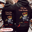 Couple Shirts - Personalized Till Our Last Breath Skull Couple Matching Couple, Valentine Gift Graphic Unisex T Shirt, Sweatshirt, Hoodie Size S - 5XL