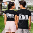 Couple Shirts - Only A King Can Attract A Queen Shirt For Couple Graphic Unisex T Shirt, Sweatshirt, Hoodie Size S - 5XL