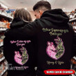 Couple Shirts - Personalized When I Open My Eyes, I Close My Eyes Deer Love Matching Couple, Valentine Gift Graphic Unisex T Shirt, Sweatshirt, Hoodie Size S - 5XL