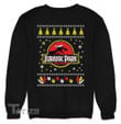 Jurassic T-rex Christmas Jumper Sweater Adults & Kids Sizes Graphic Unisex T Shirt, Sweatshirt, Hoodie Size S - 5XL