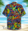 Mushroom Psychedelic Color Hawaiian Shirt