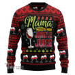 Red Wine Mama Ugly Christmas Sweater