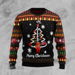 Merry Christmas Firefighter Ugly Christmas Sweater
