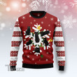 Black Cat Snowflake Ugly Christmas Sweater
